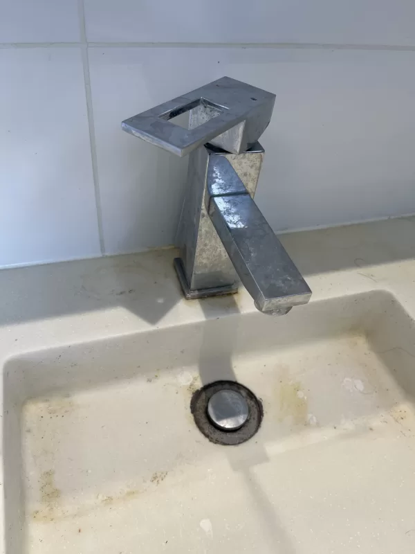 Before - Sink Cleaning